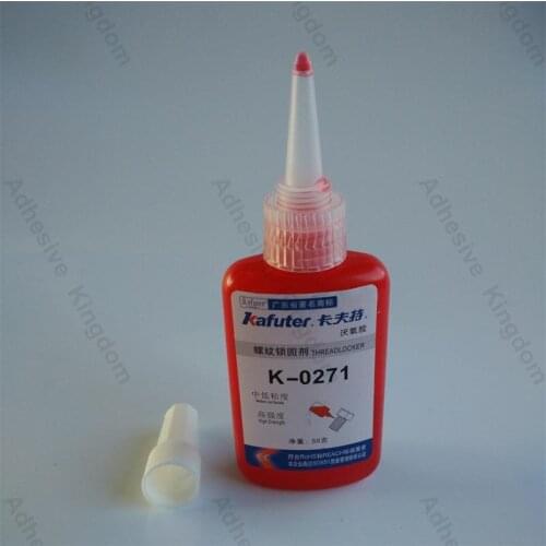 High Quality 10pcs/lot kafuter K-0271 50g metal thread fixative anaerobic adhesive high-strength screws glue