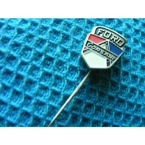 Low price custom Tinplate badge Wholesale metal CORSAIR Very Old Tinplate Lapel Badge top quality custom Tinplate badge