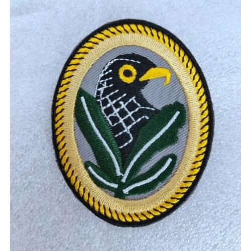 WW2 GERMAN SNIPER INFANTRY BIRDHEAD ARMBAND PATCH BADGE