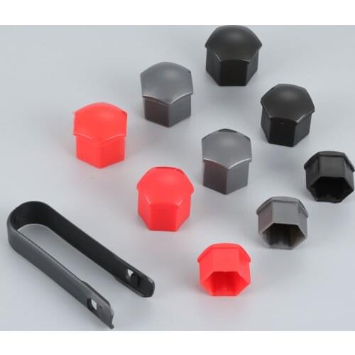 20Pcs Car Wheel Nut Caps Auto Hub Screw Cover 17 19 21mm Bolt Rims Exterior Decoration Special Socket Protection