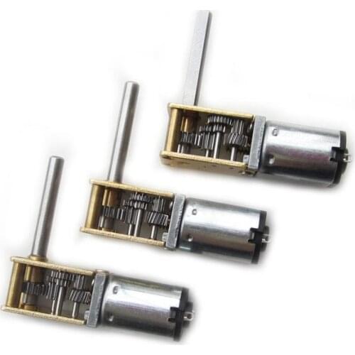 3V6V12V Worm Gear Motor Self-locking Reversing Long Shaft