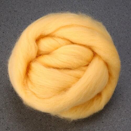 45g Wool Fiber Needle Felting Pink Flesh Skin Tones Felting Wool Roving For Needlework 3D Sewing Projects Crafts