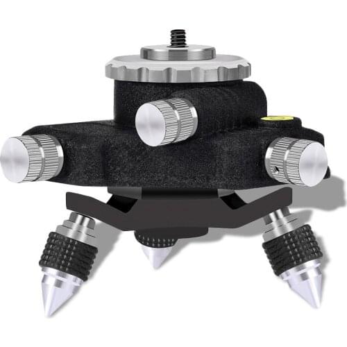 Level Adapter Infrared Level Adapter High-precision Aluminum Alloy Rotating Base Fine Turning Pivoting Base #40