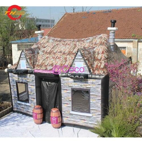 Free shipment to door!8*5*5mH new design Inflatable Party Tent House,Inflatable Bar inn, Inflatable party pub house