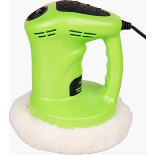 Electric Polisher Sander with 2 Plush Covers 12V 80W 1500rpm Paint Care Tool Car Polishing Machine Buffer Waxer for Vehicle