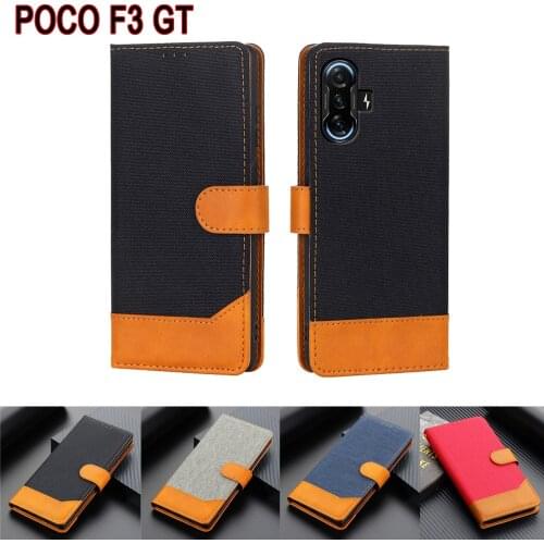 F3 GT Phone Cover For Xiaomi POCO F3 GT Case Flip Wallet Leather Magnetic Card Hoesje Etui Book On POCO MZB09C7IN MZB09C4IN Case