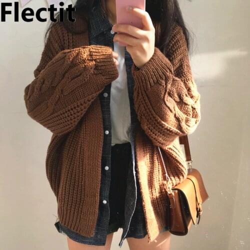 Flectit Women's Wool Cardigans