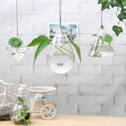 Hydroponic vase vase creative fashion home decoration wall hanging holiday gift bottles