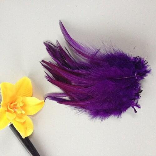 Hot! Sell high quality purple 20pcs / lot pheasant feather, 4-6 "/ 10-15cmDIY Jewelry Accessories