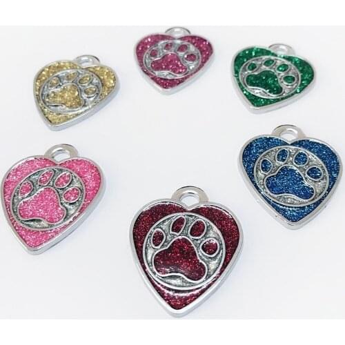 Best selling love paws dog tag Factory custom shiny dog tag OEM you own style dog tag