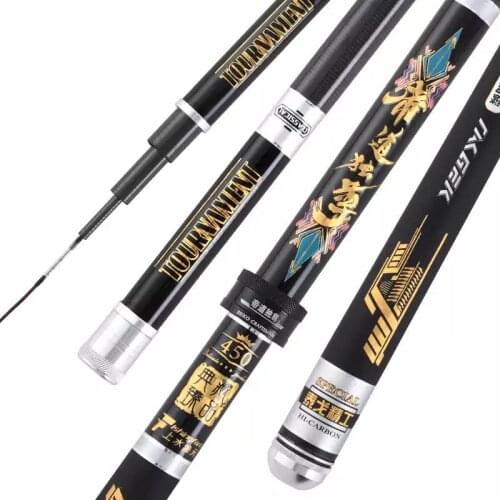 Carbon Table Fishing rod 2.7m 3.6m 4.5m 5.4m 6.3m 7.2 m Carp PoleUltra - Lightweight Carp Rod