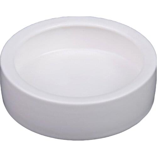 C5AC Worm Dish Reptile Food Water Bowl Gecko Ceramic Pet Feeding Mealworms Bowl for Bearded Dragon Hermit Crab Dubia Rock Dish