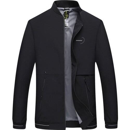 2020 New plus size 8XL 7XL Spring Autumn Bomber Jacket Men Casual Slim Patchwork Windbreaker Jacket Male Outwear Zipper Coat