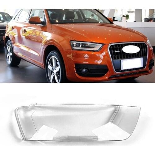 Lofty Richy For Audi Q3 2010-2015 Headlight Transparent Lampshade Headlight Mask Boutique Cover Lamp Shade Headlamp Shell Glass