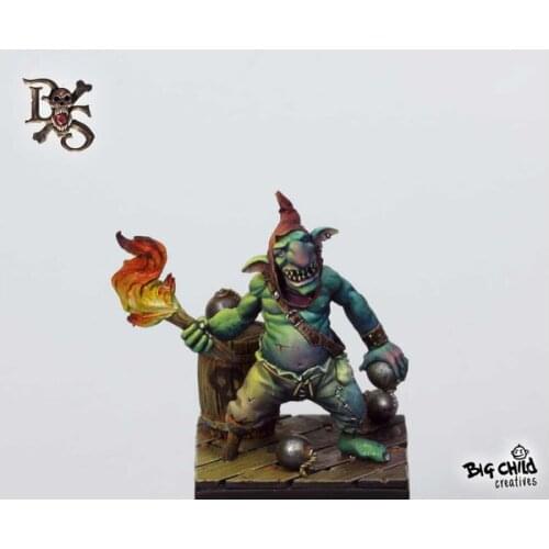 [Loong Way Miniatures] Big Child Creatives JEXX THE SMALL BOMBA 35MM Resin Miniature