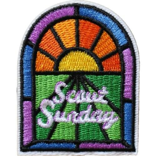 Personalised Logo Custom Made Patch Badges for promotional gift giveaway Embroidered Patch With Fastner