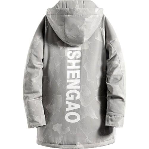 2020 New Winter Jacket Down Jacket Male Casual Hooded Winter Jacket For Men Fashion Camouflage Mens Jacket