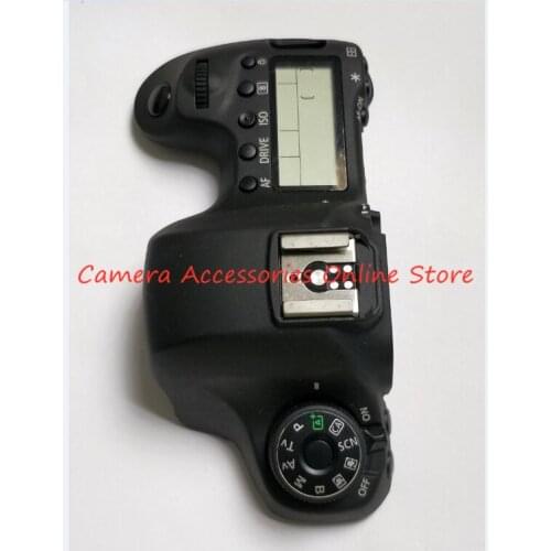 95%NEW 6D TOP cover assembly for canon 6D open unit 6D Top with key and lcd camera repair part free shipping