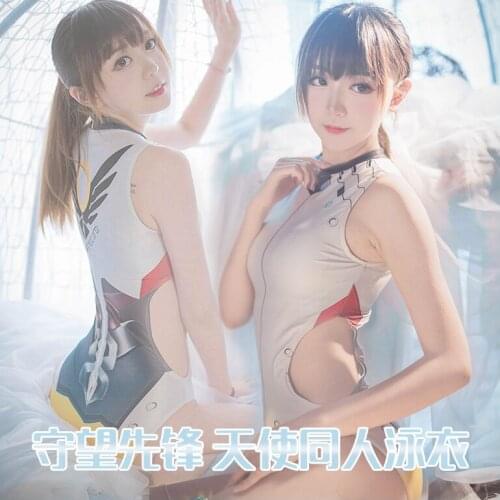 OW bikini Mercy swimwear women Angela Ziegler Swimsuit one piece swimsuit