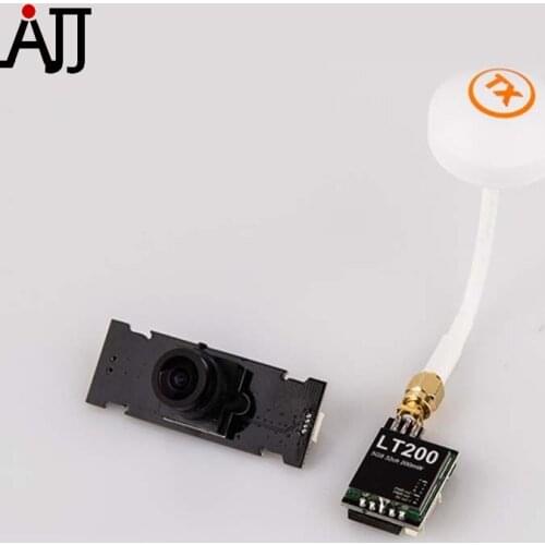 ELGAE FOV127 32CH 200mW LT200 Transmitter VTX V650 Camera Set for Indy250Plus with 5.8GHz Cloud Spirit Antenna L-FOV127