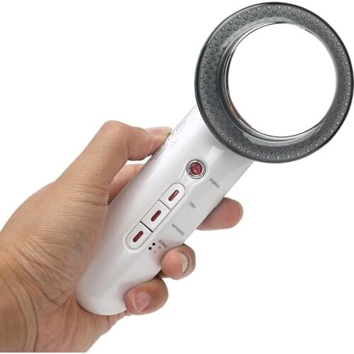 Face Lifting Ultrasound EMS Body Slimming Massager Fat Burner Cavitation Galvanic Infrared Ultrasonic Weight Loss Beauty Machine