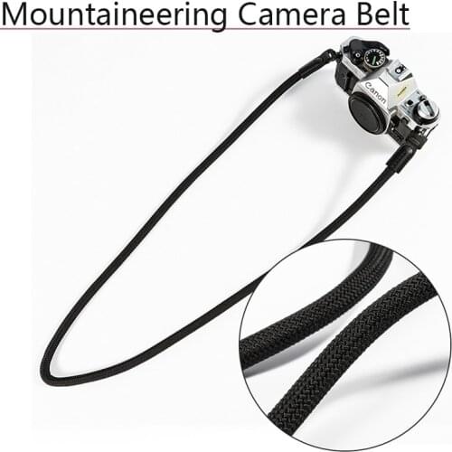 Universal Nylon Climbing Rope SLR Camera Mountaineering Digital Camera Carrying Belt Shoulder Neck Strap Lanyard Accessories