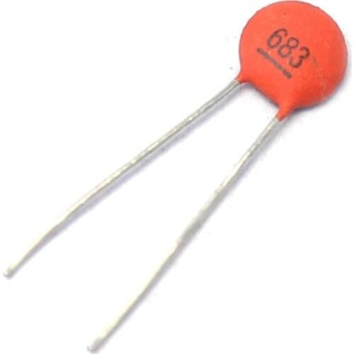 100PCS/LOT Ceramic Capacitor 683 68NF 50V