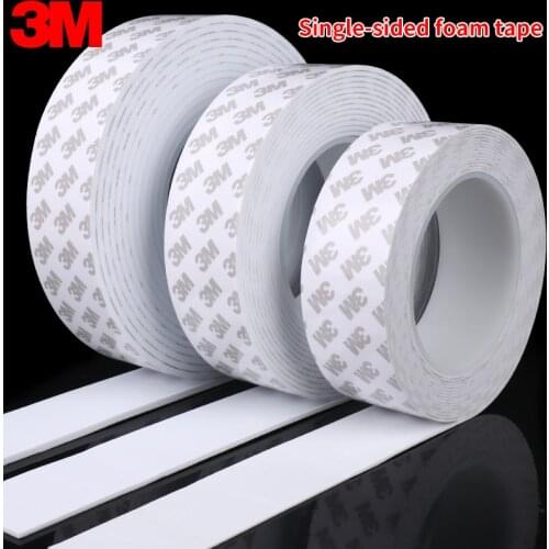 3M single-sided white EVA single-sided foam tape damping cushioning anti-collision soundproofing table and chair foot pad