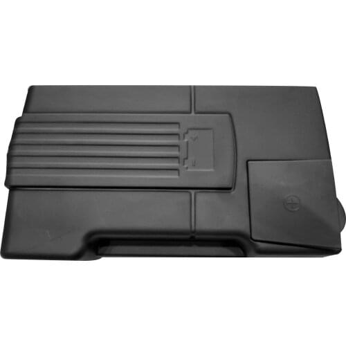 Black Engine Battery Dust Cover Negative Electrode Waterproof Protective Cover For Skoda Kodiaq Octavia 5E A7 VW Tiguan