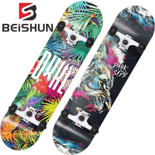 Four-wheeled Skateboard Child Teen Professional Boy Girl Adult Double Rocker Road Scooter