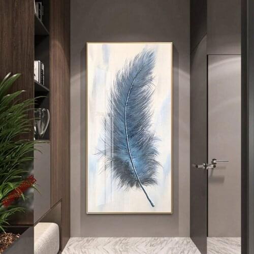 EECAMAIL DIY 5D Nordic Full Diamond Painting Abstract Landscape Painting Fresh Restaurant Diamond Cross Stitch No Frame