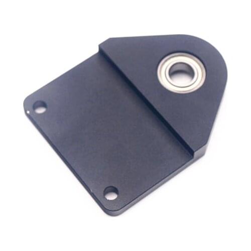 Funssor WANHAO D7 Anti wobble plate aluminum cover black anodized with bearing