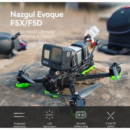 IFlight Nazgul Evoque F5D / F5X 4S/6S Caddx Polar Vista HD System 5inch FPV Racing Drone