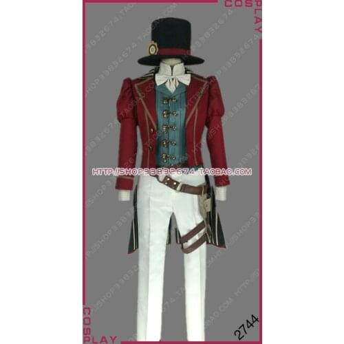 Code: Realize ~Guardian of Rebirth~ Gentleman Thief Arsene Lupin Uniform Outfit Anime Cosplay Costume S002