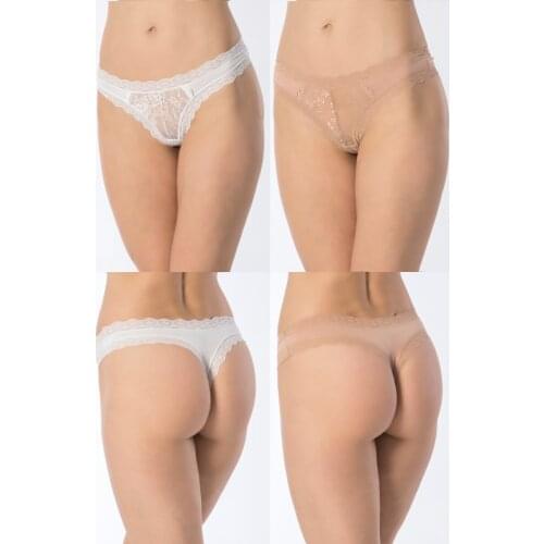 LUXXA 2'Lİ WHITE SKIN WOMEN PANTIES KIT