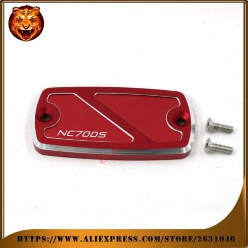 Motorcycle Front Brake Master Cylinder Fluid Reservoir Cover CAP free shipping logo For HONDA NC700 S/X NC700S 2012-2013