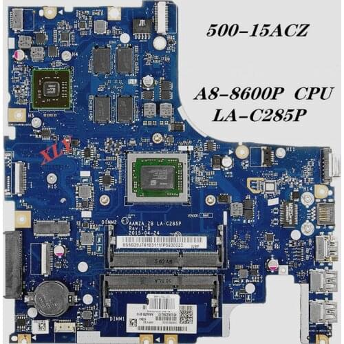 Suitable for lenovo 500-15ACZ laptop motherboard independent graphics card A8-8600P CPU LA-C285P motherboard full test free ship