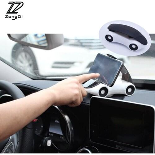 ZD Funny Car Styling Car Model Decoration Mobile Phone Holder For Skoda Octavia A5 A7 2 Fabia Yeti BMW E60 F30 X5 E53 Inifiniti