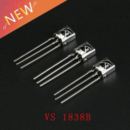 10Pcs Smart Electronics10pcslot Universal IR Infrared Receiver TL1838 VS1838B 1838 38Khz