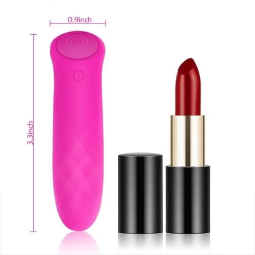 A94 Mini Portable Bullet Vibrator Rechargeable Natural Silicone Outdoor Invisible Female Vibrator Masturbator for Girls Stick