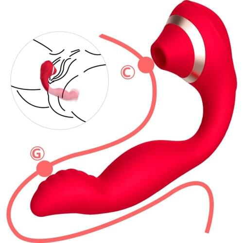 Agina Sucker 10 Modes Dildo Vibrator Oral Sex Sucker Clitoris Stimulation Female Masturbation Erotic Sex Toys For Women Sexo