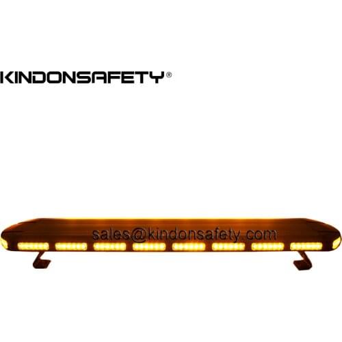 Free shipping! ECE R65 approved Black Housing 59" Professional Amber LED Low Profile Roof Top Warning LightBar TB6869-150cm