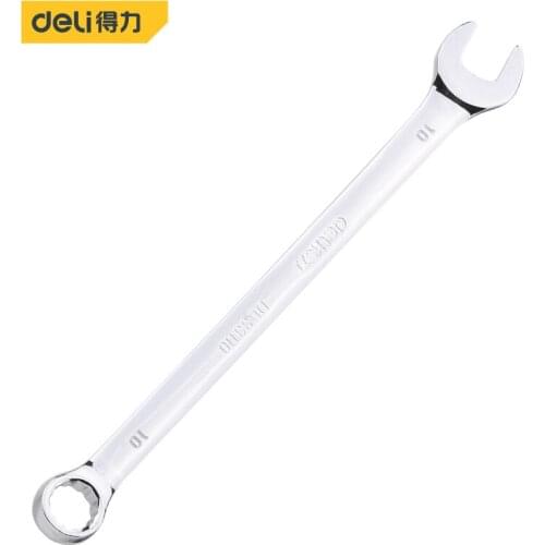 Deli Ratchet Combination Metric Mirror Wrench 10mm Fine Tooth Gear Ring Torque Socket Nut Hand Tools Alicates High Repair Tools