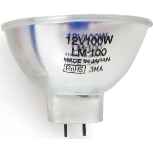 2pcs,MORITEX LM-100 12V100W halogen lamp,MCR-100W LM100 12V 100W projector bulb