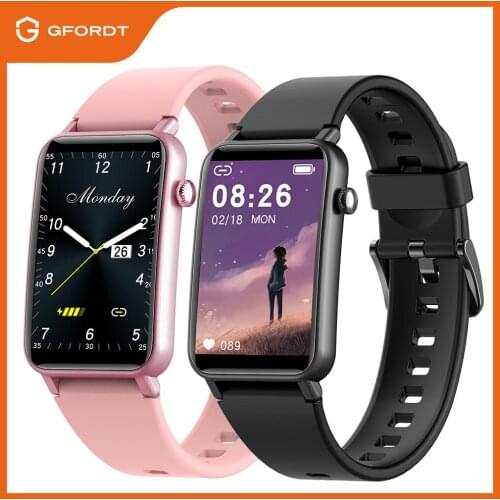 GFORDT 2021 Smart Watch Men Heart Rate Blood Pressure Fitness Tracker Smartwatch For HUAWEI Android ios reloj inteligente mujer