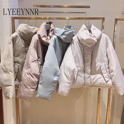 Женские пуховики LYEEYNNR China At AliExpress