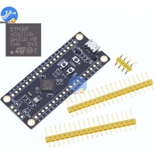 MICRO USB STM32F401CCU6 Microcontroller Module 256KB Flash Memory 64KB SRAM For Arduino System Development Learning Board DIY