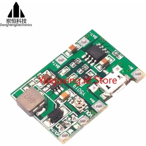 3.7V 9V 5V multimeter refitting 18650 lithium battery charging, boosting and discharging integrated adjustable module 2A
