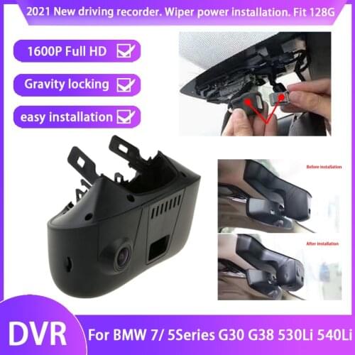 New! Car Driving Recorder Easy to install For BMW 7/5 Series G30 G38 530Li 540Li DVR Wifi Video Recorder Dash Cam Camera Full HD
