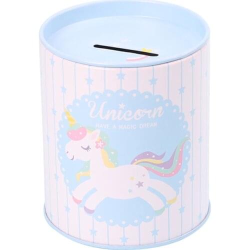 1Pc Adorable High Quality Creative Piggy Bank Unicorn Money Box for Desktop Gift Children